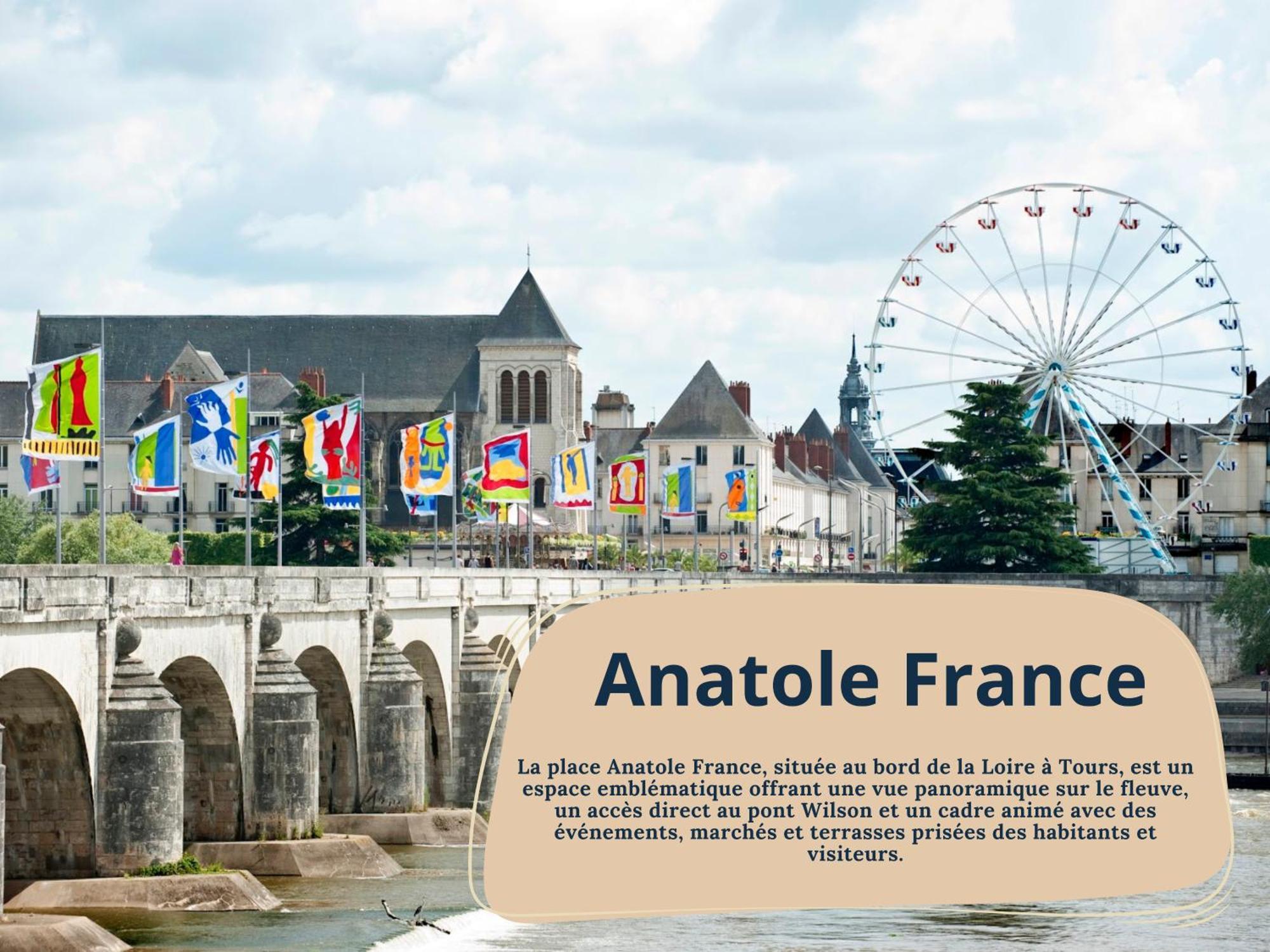 Apartamento L'Anatole / Bords De Loire Tours Exterior foto